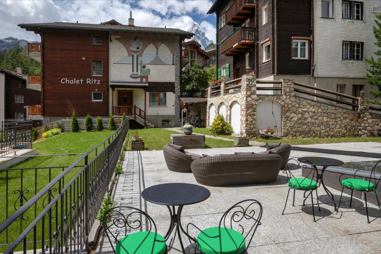 Hotel Matterhornblick Zermatt Bagian luar foto